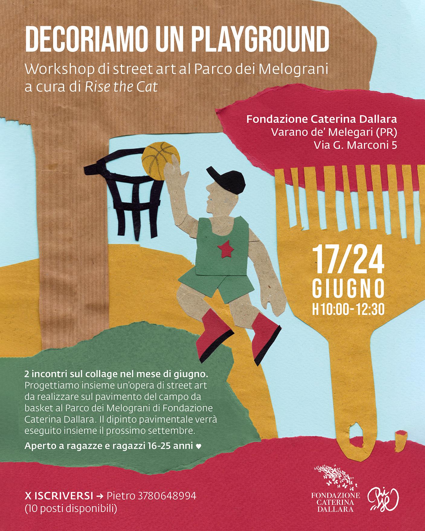Decoriamo insieme il playground del Parco dei Melograni