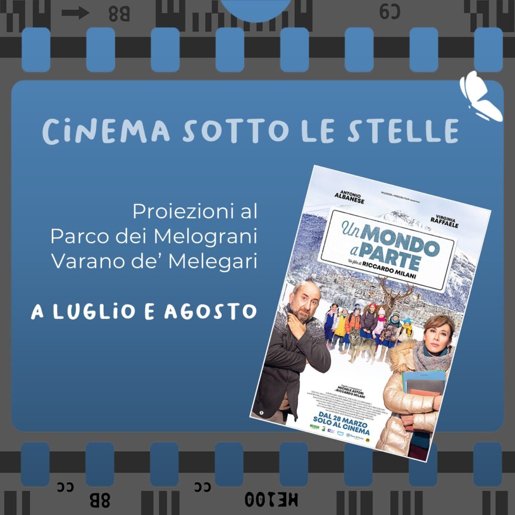 Cinema sotto le stelle al Parco dei Melograni