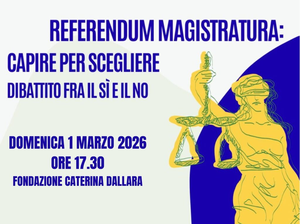 Capire per scegliere: un momento di confronto sul referendum