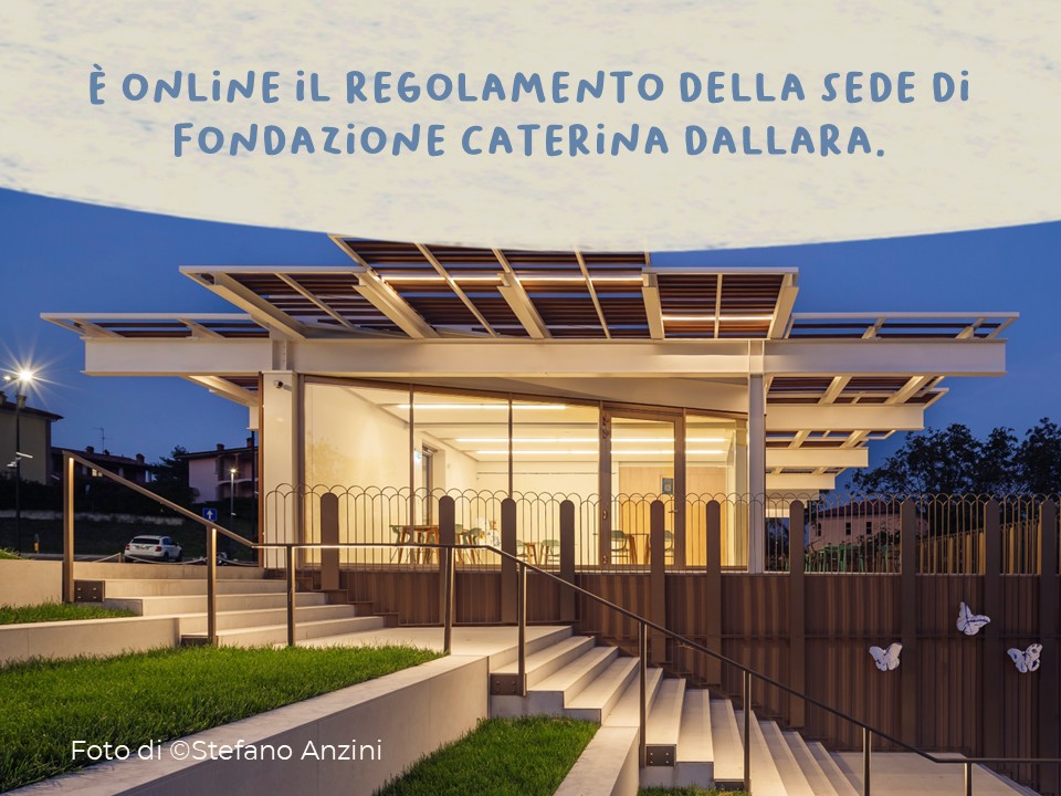 Il regolamento della sede è online