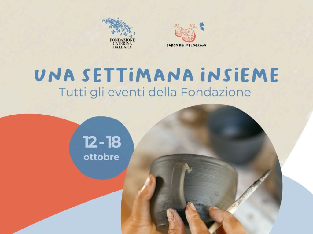 Gli appuntamenti in Fondazione dal 12 al 18 ottobre
