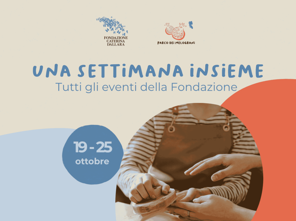 Gli appuntamenti in Fondazione dal 19 al 25 ottobre