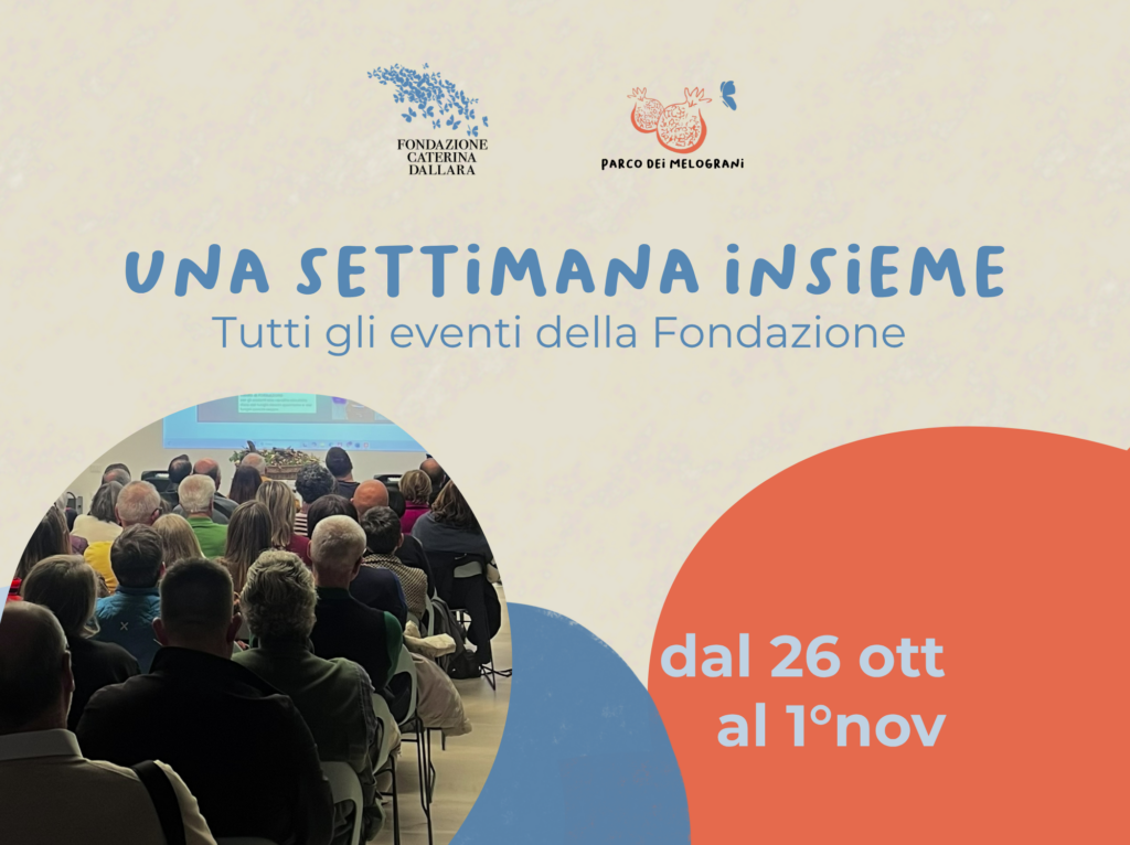 Gli appuntamenti in Fondazione dal 26 ottobre al 1° novembre